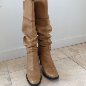 Ladies Tall Heeled Boots